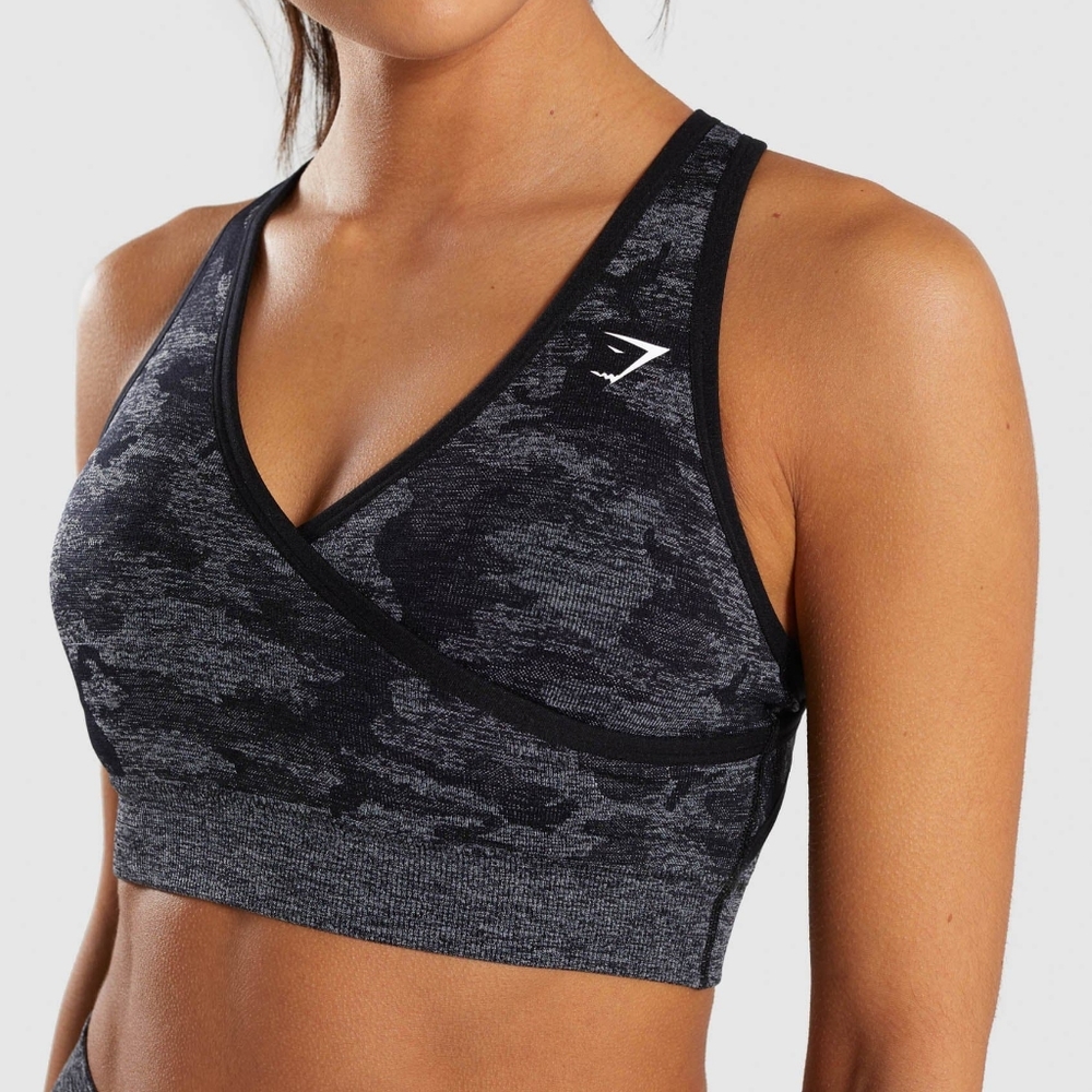 Camo sports bra